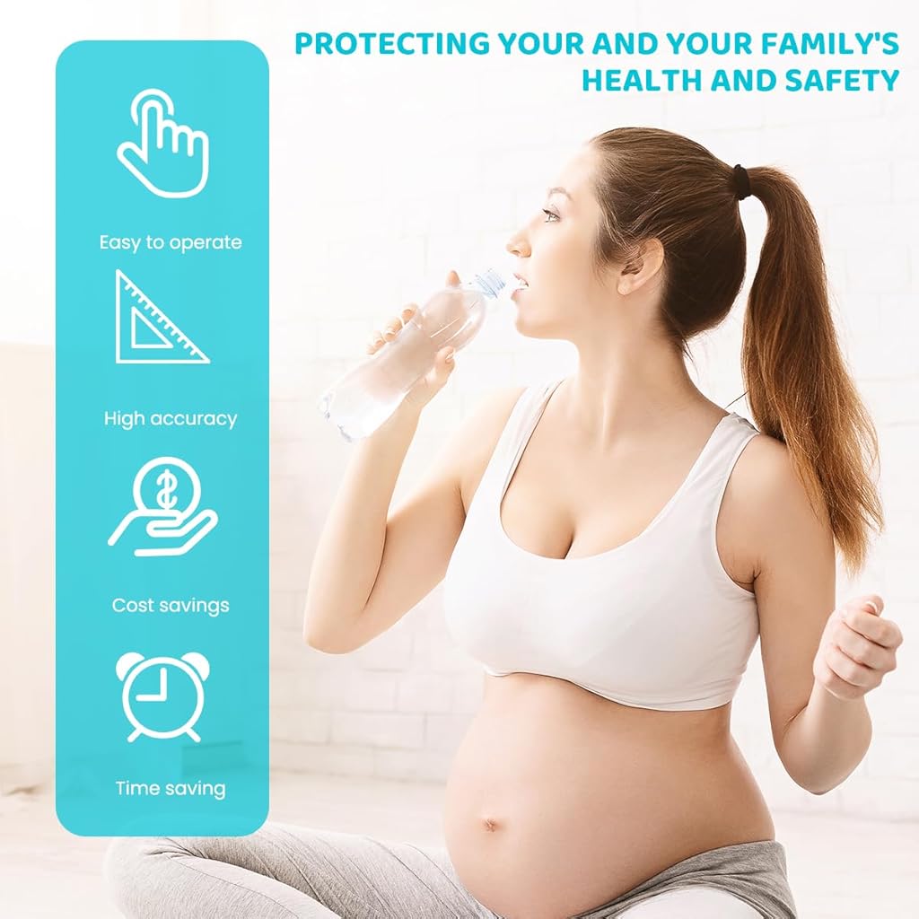 HASTHIP® 125-Count Water Testing Strips, 17 in 1 Water Qulity Test Strips for Swimming Pool Aquarium Test Strips Freshwater Saltwater Test Strips for Total Alkali Cyanuric Acid Residual Chlorine, More HASTHIP® 125-Count Water Testing Strips, 17 in 1 Water Qulity Test Strips for Swimming Pool Aquarium Test Strips Freshwater Saltwater Test Strips for Total Alkali Cyanuric Acid Residual Chlorine, More